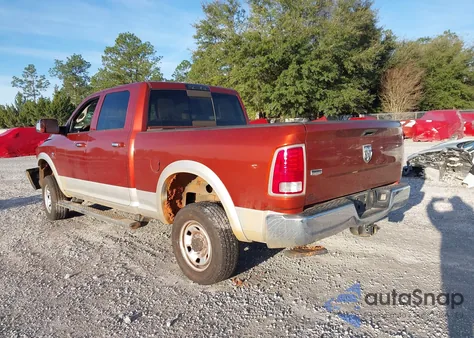 2013 Ram 2500 Laramie from USA, damaged, VIN 3C6UR5FL2DG520862